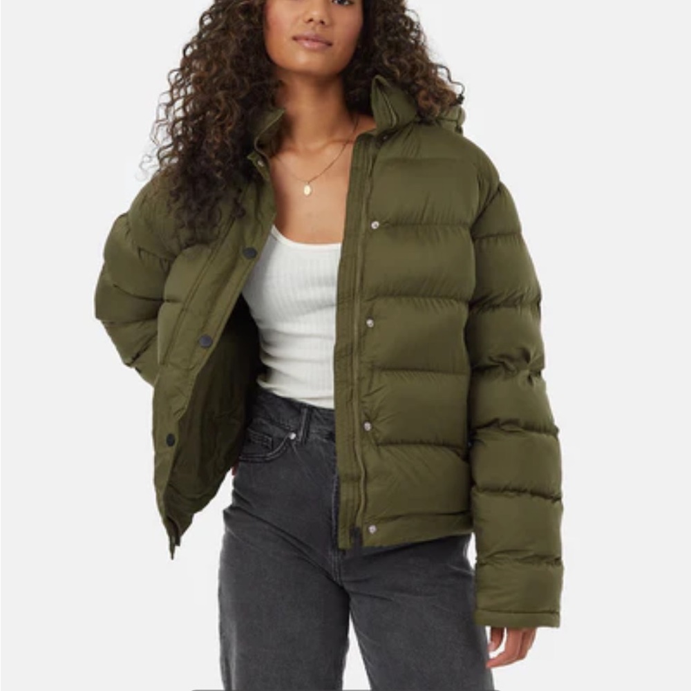 SOLD • Tentree Cloud Shell Mid-Length Unisex Puffer Coat/Jacket